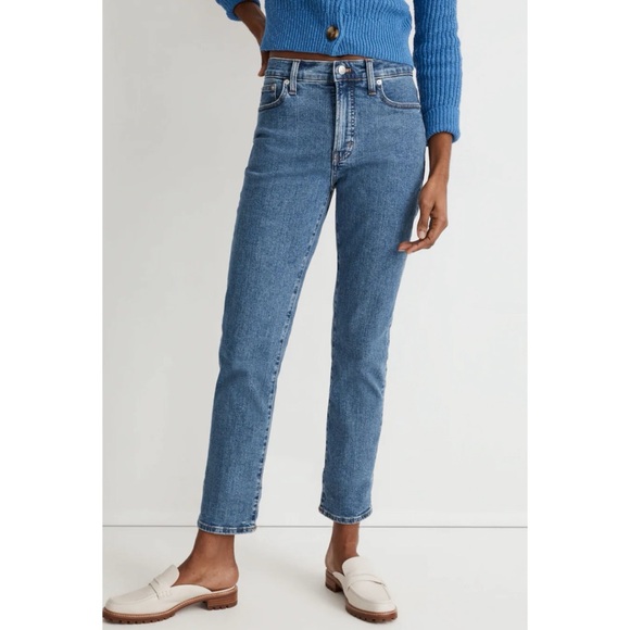 Madewell The Mid-Rise Perfect Vintage Jean in Knowland Wash Size 27 Mom Jeans - Picture 11 of 13